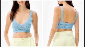 Что связать на лето. Идеи летнего вязания. Модные вязаные вещи из Bershka.