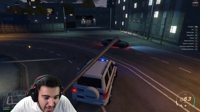 ? ПОГОНЯ ПОШЛА НЕ ПО ПЛАНУ! БУДНИ ППС! МОСКВА В ГТА l RMRP смотреть онлайн