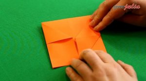 Оригами Собака Кусака из бумаги