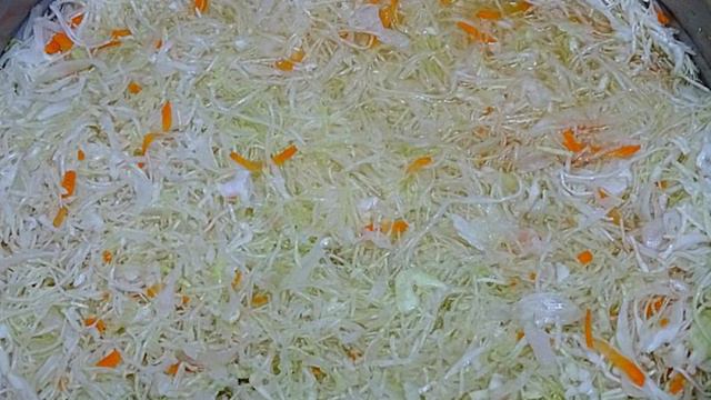 Капуста квашеная заливным способом