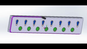 Вешалка для поводков (прототип, лицевая сторона)