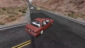 Автомобили потерявшие управление - BeamNG Drive