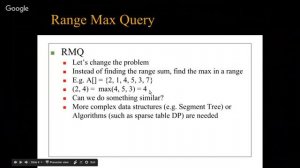 Cumulative (Prefix) Sum (Arabic)