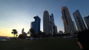 САМЫЙ БОГАТЫЙ РАЙОН В ДОХЕ WEST BAY. КАТАР ОТДЫХ ЗИМОЙ 2019.