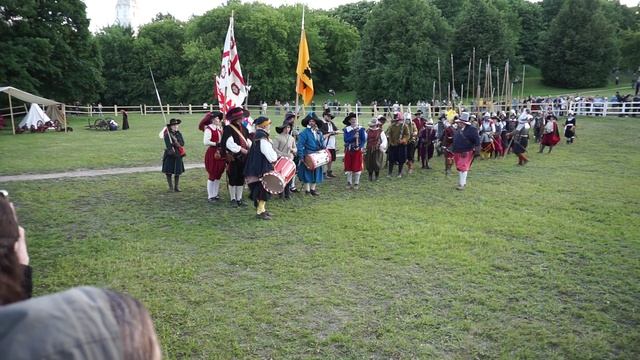 Москва. Фестиваль "Времена и эпохи-2023". "Коломенское". 1654-1667 гг. Русско-польская война. БИТВА.
