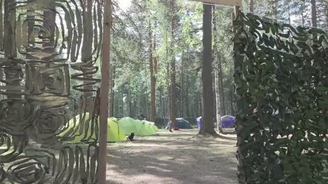 Палаточный лагерь