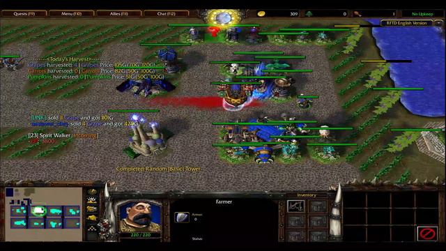 Warcaft lll: Random Farm TD #3 ไวรุ่นปากแซ่บ смотреть онлайн