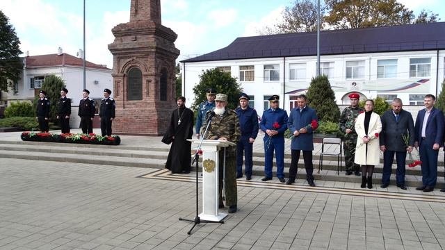 В Приморско-Ахтарске  отметили 80 лет со дня освобождения Кубани от фашистов.