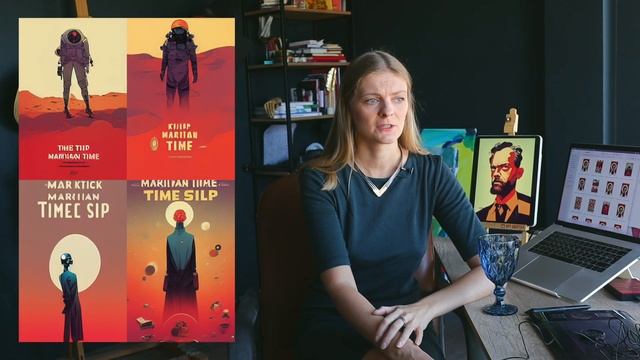 Нейроиллюстрация: создаю обложки книг в Midjourney смотреть онлайн
