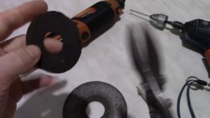 Как изготовить отрезной круг для гравера