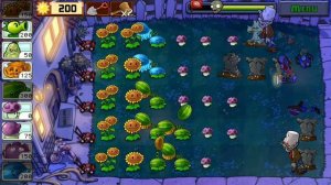 солнце ушло а подсолнух остались Plants vs Zombies выживание ночь