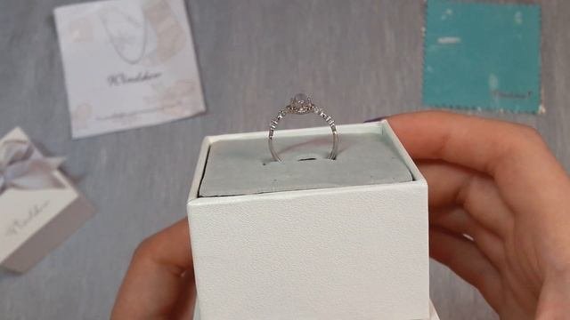 Серебряное кольцо 925 Jewelry AliExpress
