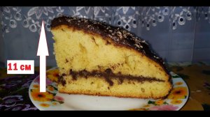 Пропорции для идеального бисквита . Как сварить глазурь.  Шоколадный бисквитный торт_ Легко и просто