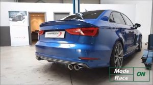 Audi S3 Sedan 8V | Armytrix Система выхлопа VALVETRONIC | обороты & ускорение звук!