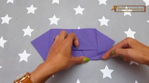 Самолетик из бумаги, который машет крыльями! Летает, как летучая мышь. Простое оригами.