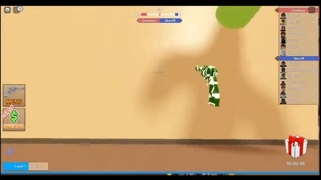 КОВБОЙ ПРОТИВ ШЕРИФА В ROBLOX смотреть онлайн