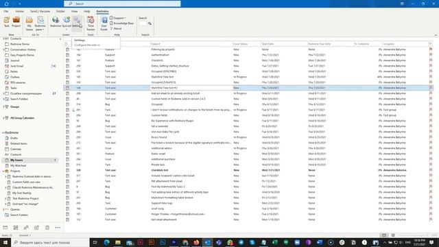Getting started with Redmine Outlook Add-In Introduction video смотреть онлайн