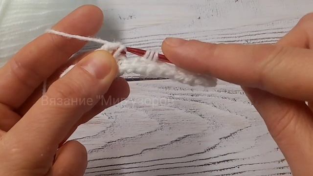 ??ПРОСТОЙ?УЗОР ТУНИССКИМ КРЮЧКОМ ?Вязание для начинающих ?