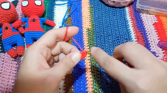 Part 1 of 3 - Amigurumi Spiderman Easy to Follow Tutorial for Beginners смотреть онлайн