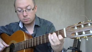Одинокая гармонь (кавер на гитаре)