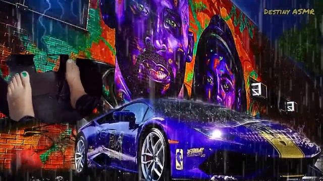 Relax Instantly with Heavy Thunderstorm and Car Cranking Sounds Barefoot | Sleep Aid смотреть онлайн