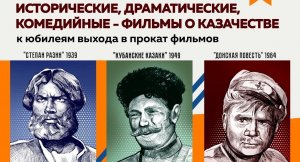 «Исторические, драматические, комедийные – фильмы о казачестве». Встреча в киногостиной