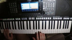 Yamaha PSR s775 У беды глаза зеленые