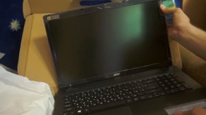 Unboxing ноутбука Acer Aspire v3 772g