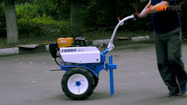 Функция разобщения колес на мотоблоке Нева в действии смотреть онлайн