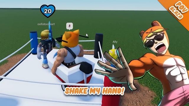 Using 0.001% of my POWER in Roblox Shadow Boxing смотреть онлайн