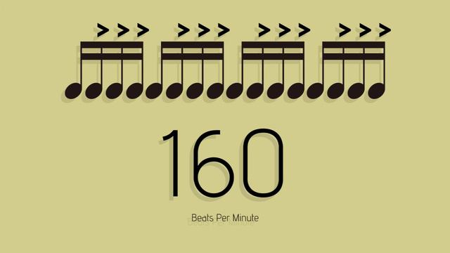 BPM = 160　メトロノーム - metronome - 16分 アクセント3-4 смотреть онлайн