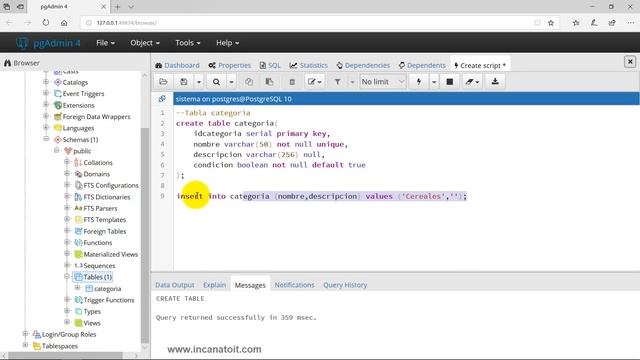 3. Crear base datos, tablas, campos, relaciones - Base de datos postgreSQL смотреть онлайн