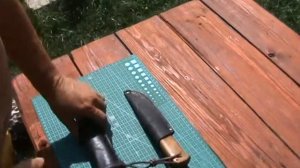 Ножи из мехпилы.