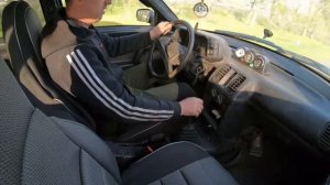 Заезд ВАЗ 2110 турбо против ВАЗ Калина турбо   Реакция Сереги на турбо таз