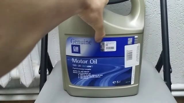 Распаковка — Моторное масло GM Opel 5W30 Dexos2