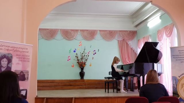 Полька - Катерина Баранова - фортепиано смотреть онлайн