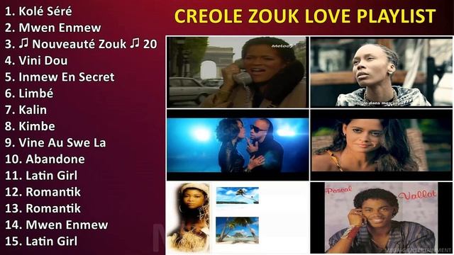 CREOLE ZOUK LOVE PLAYLIST ~ Maiores Sucessos смотреть онлайн