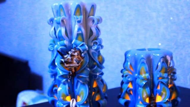 Резные свечи в морском стиле с подсветкой (светодиодом) смотреть онлайн