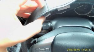 Перетяжка руля кожей с AliExpress. Mazda6 GH.