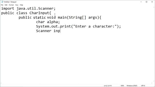 PLD Getting Character Input from Keyboard | Java Programming V18 смотреть онлайн