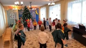 Саночки. Танец на Новый Год. Подготовительная группа.НОВОГОДНИЙ ТАНЕЦ.