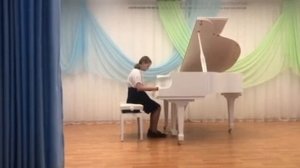 Анна Мизяк 5 класс.А. Бертини Этюд 8
