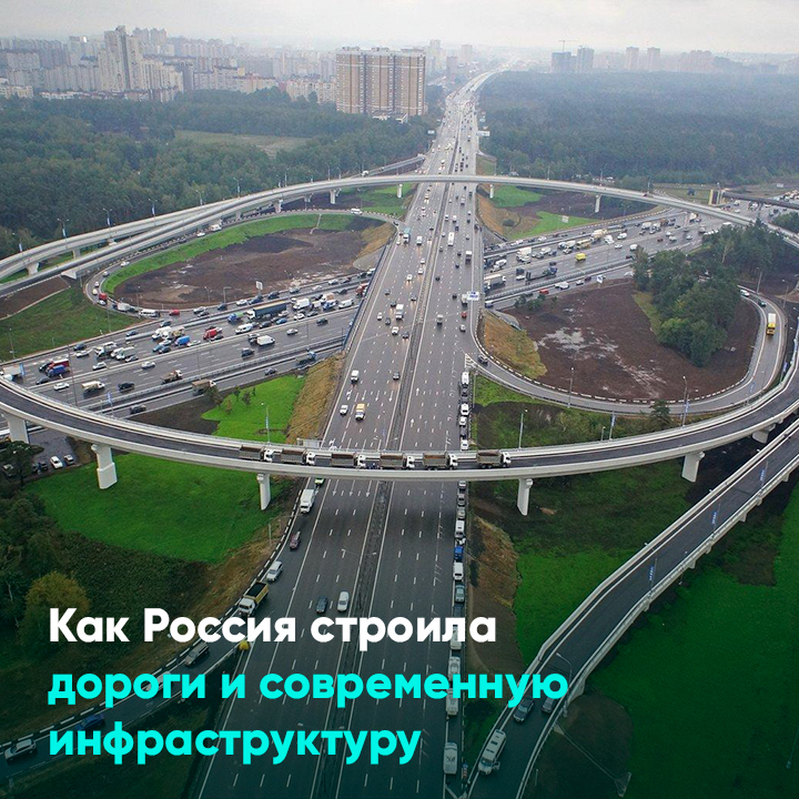 Как Россия строила дороги и современную инфраструктуру