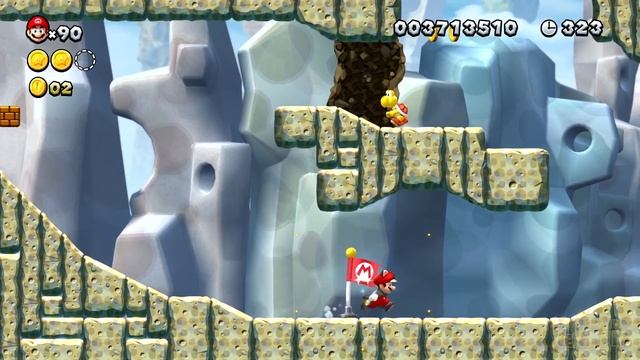 New Super Mario Bros. U Deluxe Walkthrough World 6 - Rock Candy Mines (All Star Coins) смотреть онлайн