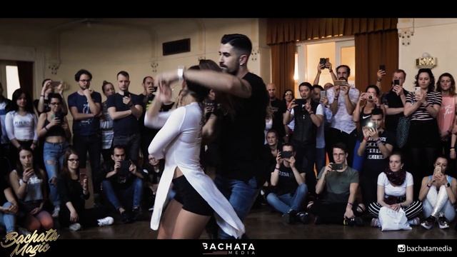 You are the reason - Dj Tronky Remix I Kike y Nahir Bachata Sensual at Bachata Magic 2019 смотреть онлайн