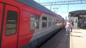 Электропоезд ЭД4МК-0029 сообщением Москва - Ипподром