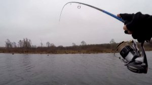 Спиннинг Major Craft Vierra 802M против щуки на малых реках.