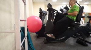 Моя 10 тренировка  .Интервальная  тренировка  на велотреножере