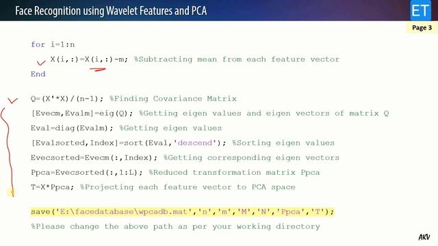 Face Recognition using Wavelet Features and PCA (With Code)