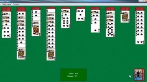 Пасьянс "Паук" Игра - старый дизайн